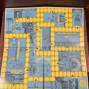 221B Baker Street Sherlock Homes Master Detective Game Replacement Game Board